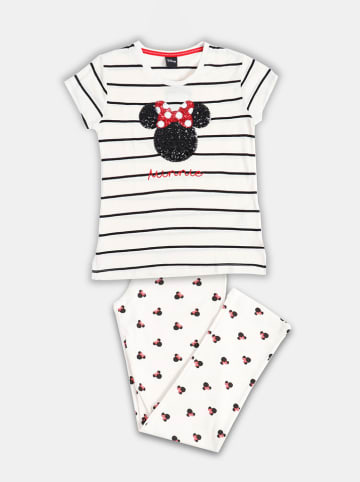 admas Pyjama in Weiß