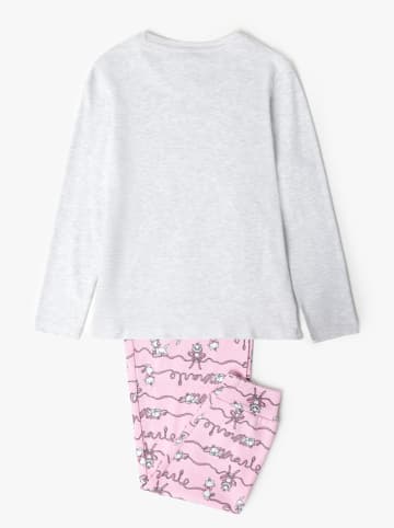Disney Pyjama "Disney" lichtgrijs/lichtroze