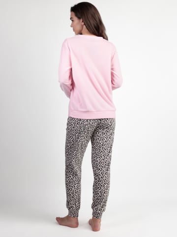 Disney Pyjama "Disney" in Rosa/ Schwarz