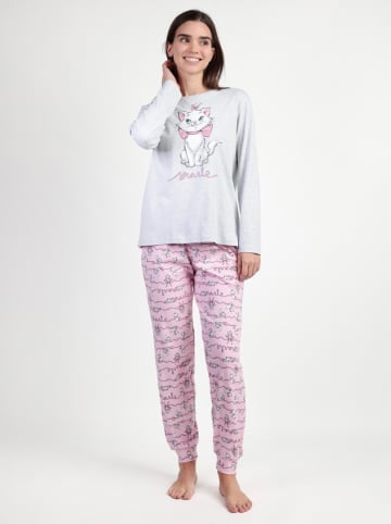 Disney Pyjama "Disney" lichtgrijs/lichtroze