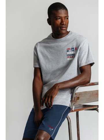 admas Piżama w kolorze szaro-granatowym