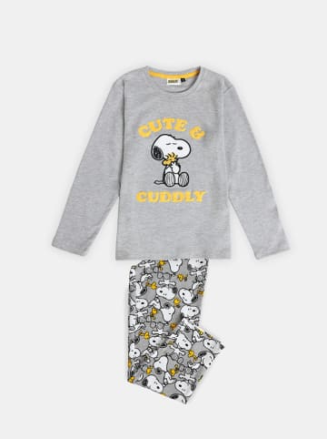 Peanuts Pyjama lichtgrijs