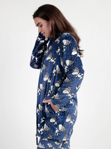 Peanuts Fleece vest "Peanuts" donkerblauw