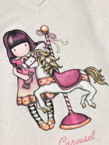 SANTORO London Pyjama "Santoro Gorjuss" in Creme/ Pink