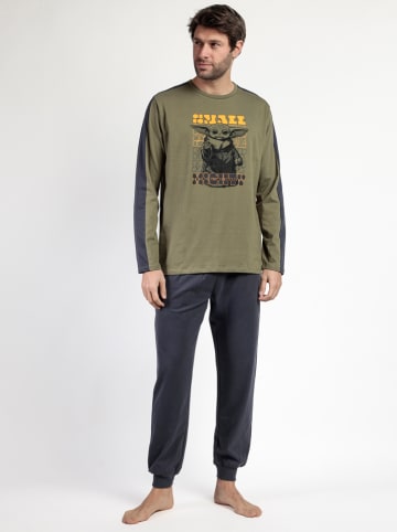 Star Wars Pyjama "Star Wars" kaki/zwart