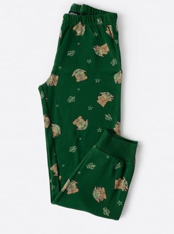 Star Wars Pyjama "Star Wars" in Creme/ Grün