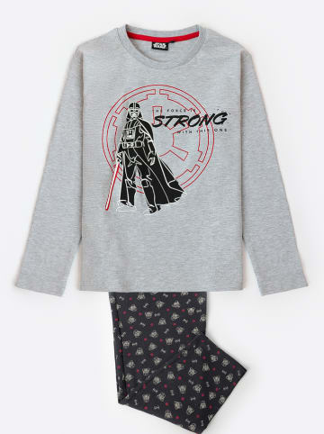 Star Wars Pyjama "Star Wars" in Grau/ Schwarz