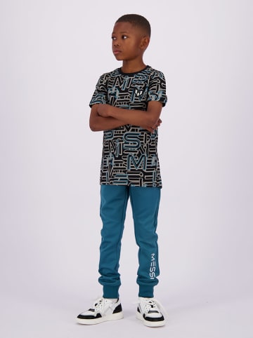 Messi Koszulka w kolorze czarno-niebieskim