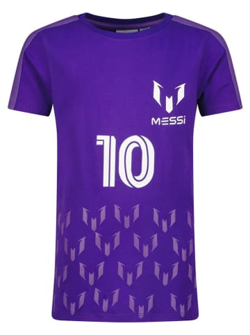 Messi Koszulka w kolorze fioletowo-białym
