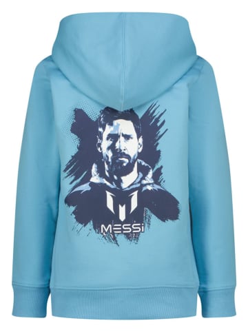 Messi Hoodie lichtblauw