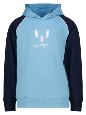 Messi Hoodie lichtblauw/donkerblauw