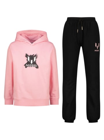 Messi 2-delige outfit lichtroze/zwart