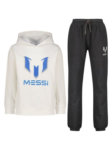 Messi 2-delige outfit wit/zwart