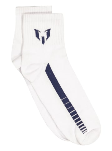 Messi 6-delige set: sokken wit