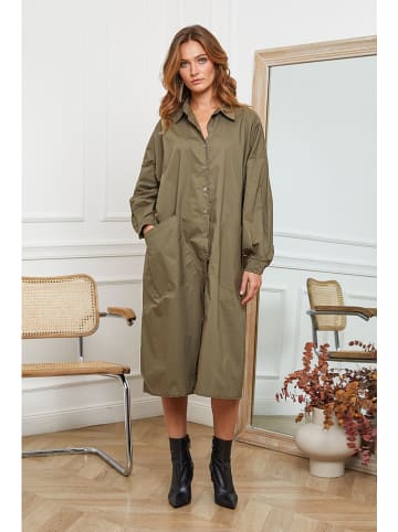 Joséfine Kleid "Atilaz" in Khaki