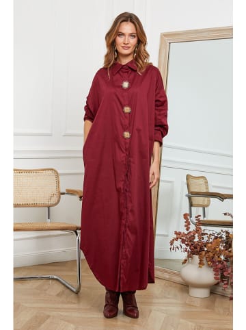 Joséfine Sukienka "Mateo" w kolorze bordowym