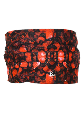 Buff Stirnband in Rot/ Schwarz