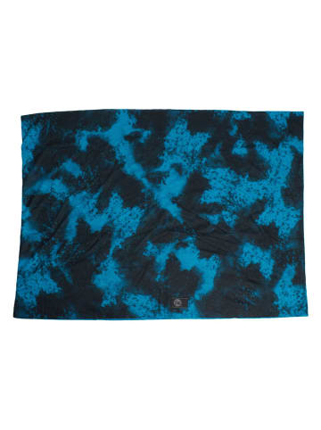 Buff Szal-koło w kolorze czarno-niebieskim - 68 x 49 cm