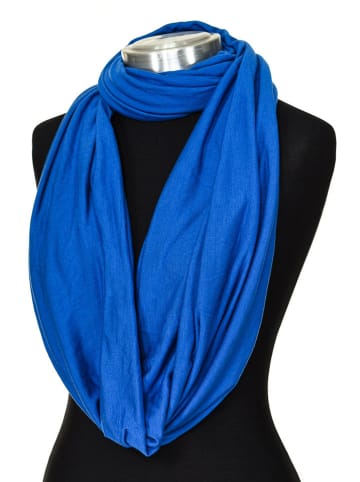 Buff Colsjaal blauw - (L)77 x (B)62 cm