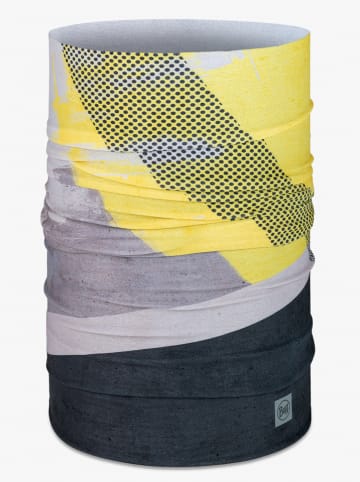 Buff Szal-koło w kolorze szaro-żółtym