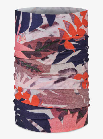 Buff Szal-koło w kolorze jasnoróżowo-granatowym