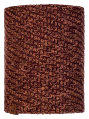 Buff Szal-koło w kolorze czerwono-brązowym