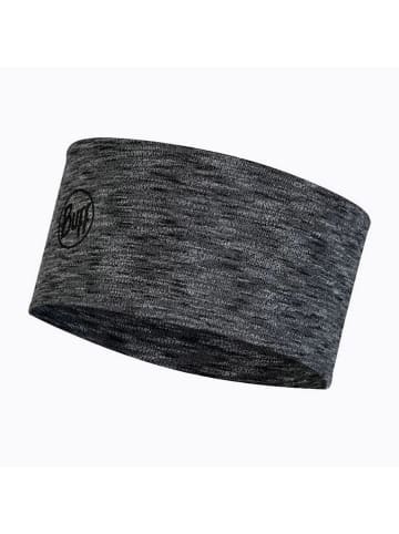 Buff Wollen hoofdband antraciet