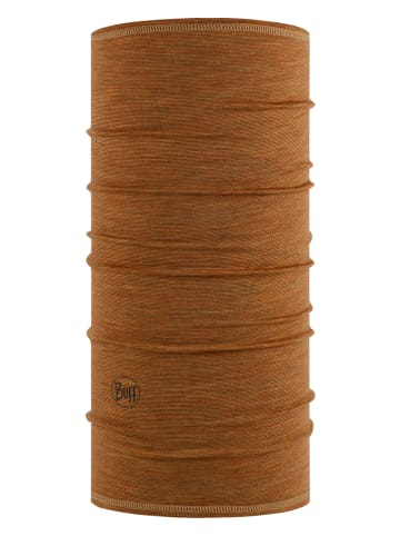 Buff Wollen colsjaal lichtbruin