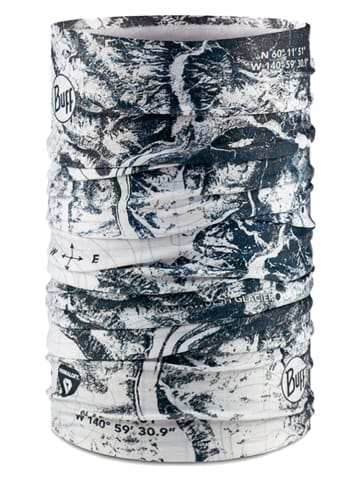 Buff Szal-koło "Thermonet" w kolorze biało-szarym