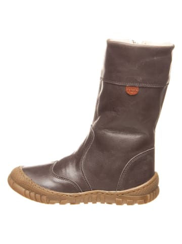 BO-BELL Leren winterlaarzen grijs