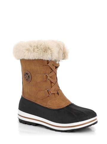 Kimberfeel Winterstiefel "Elisa" in Hellbraun