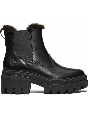 Timberland Skórzane sztyblety "Everleigh" w kolorze czarnym