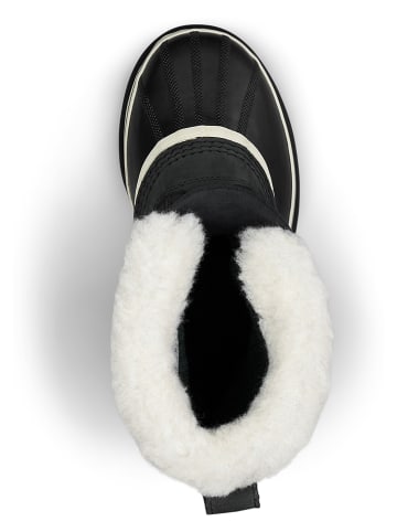 Sorel Leren winterboots "Caribou" zwart