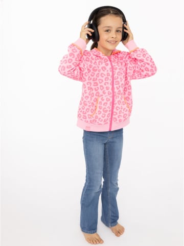 Zwillingsherz Sweatjacke "Soft Leo" in Pink
