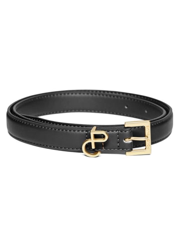 Polo Club Leder-Gürtel in Schwarz