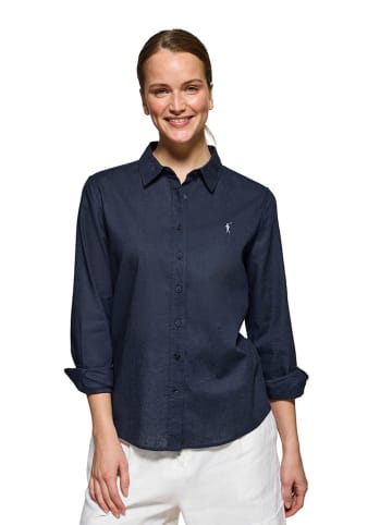 Polo Club Blouse - regular fit - donkerblauw