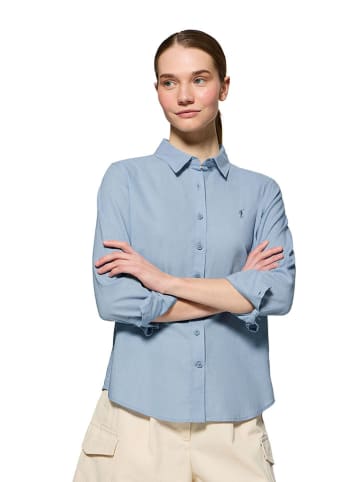 Polo Club Blouse - regular fit - lichtblauw