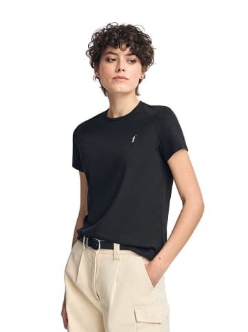 Polo Club Shirt in Schwarz