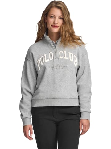 Polo Club Sweatshirt in Grau