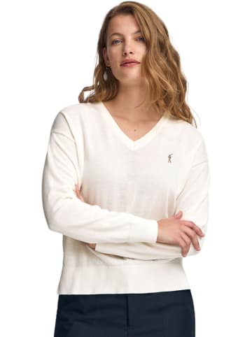 Polo Club Pullover in Creme