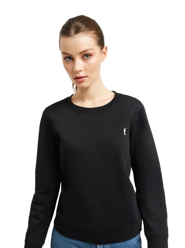 Polo Club Sweatshirt "Rigby Go" in Schwarz