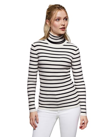 Polo Club Pullover in Weiß/ Dunkelblau