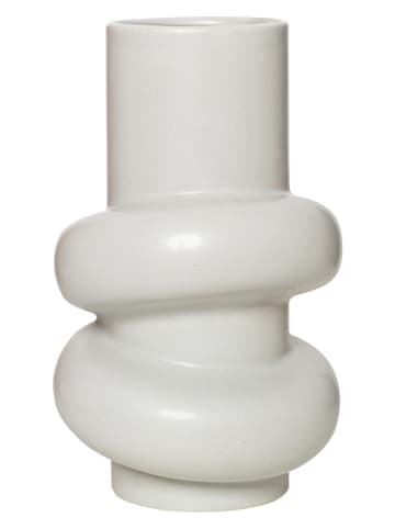 AVA & MAY Wazon w kolorze białym - wys. 20 x Ø 12,5 cm