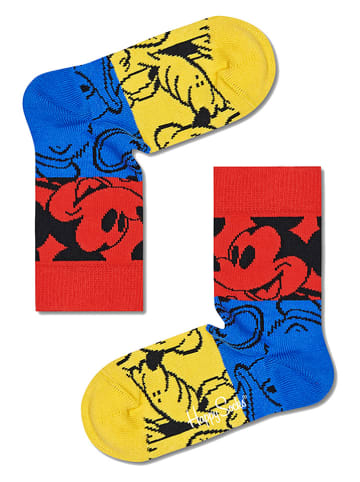 Happy Socks Sokken geel/blauw/rood