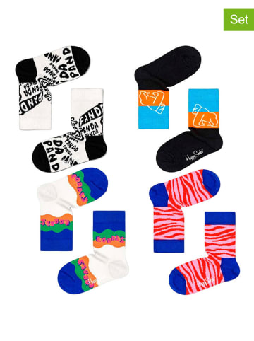 Happy Socks 4-częściowy zestaw prezentowy w różnych kolorach