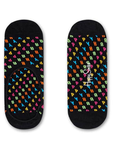 Happy Socks Skarpety-stopki w kolorze czarnym
