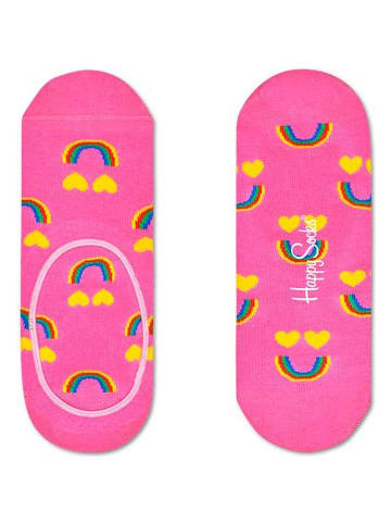 Happy Socks Skarpety "Happy rainbow" w kolorze różowym