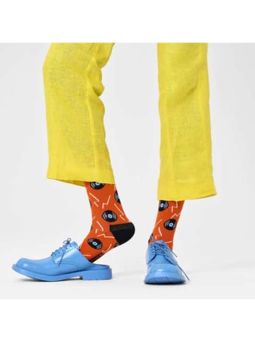 Happy Socks Skarpety w kolorze pomarańczowym