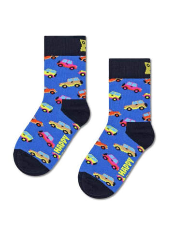 Happy Socks Skarpety "SUV" w kolorze niebieskim ze wzorem
