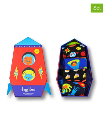 Happy Socks 4-częściowy zestaw prezentowy w różnych kolorach